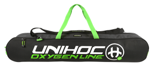 Floorball stavtaske - Unihoc Toolbag Oxygen Line - JUNIOR 12 stave på max. 92 cm.